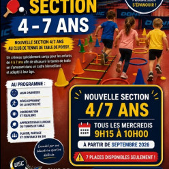 Nouveauté à Poissy, une section pour les  4/7 ans
